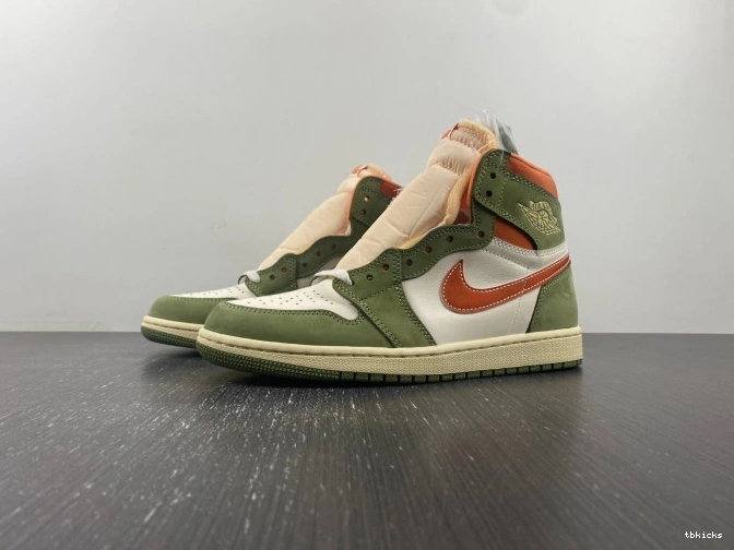 TB 1 High Air Jordan OG Craft Celadon FB9934-300 0730